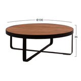 Coffee Table from solid acacia wood HM8461 '100X35,5cm