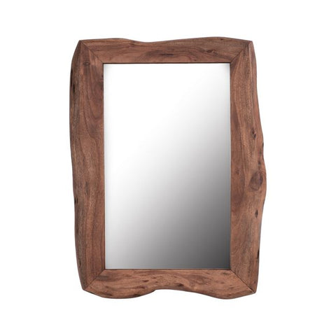 Mirror from solid acacia wood 100Χ75