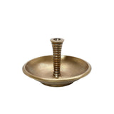 Candle Holder Metal Gold