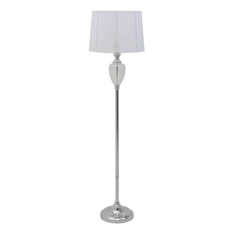 Floor Lamp White/Silver