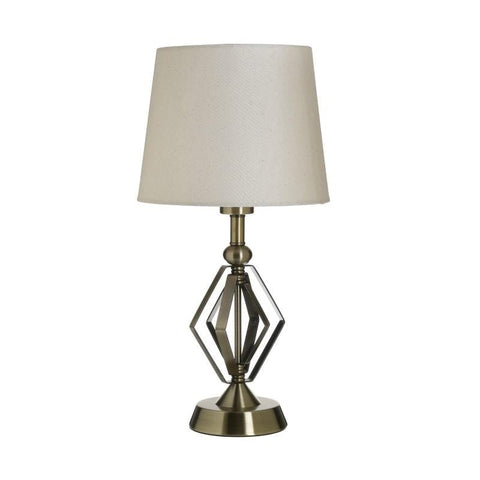 Table Lamp Golden/Beige