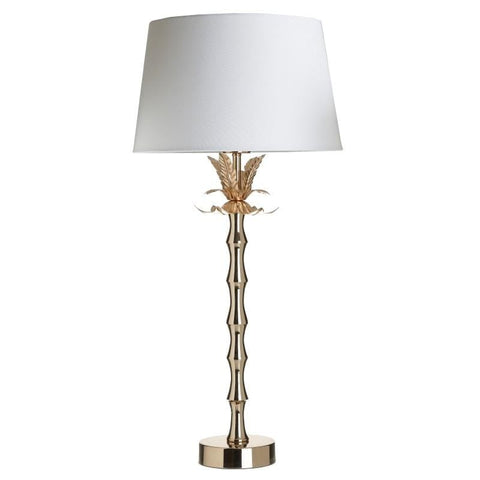 Table Lamp Gold Detail