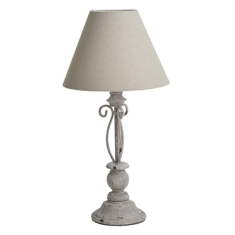 Table Lamp Antique Cream