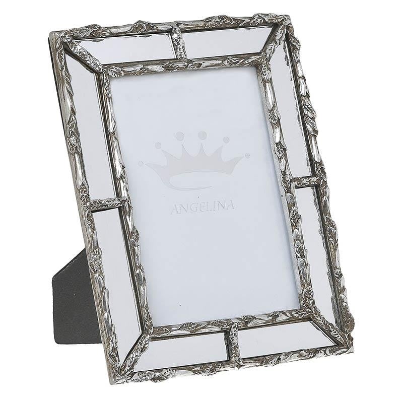 Photo Frame Silver Mirror