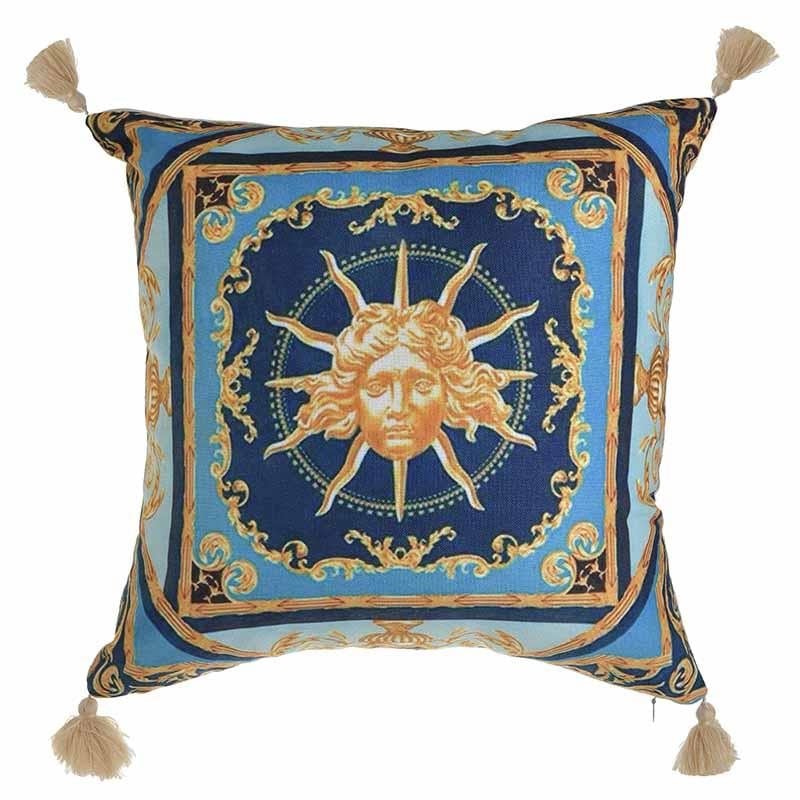 Cushion Blue Golden