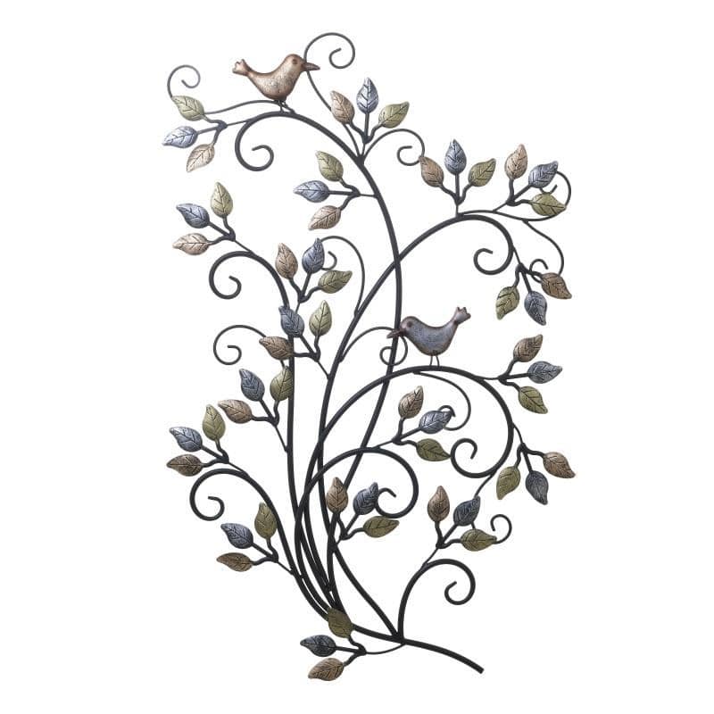 Wall Decor Tree Birds Multi