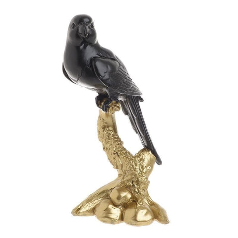 Table Decor Birds Black And Gold