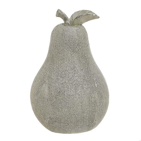 Pear Polyresin Champagne