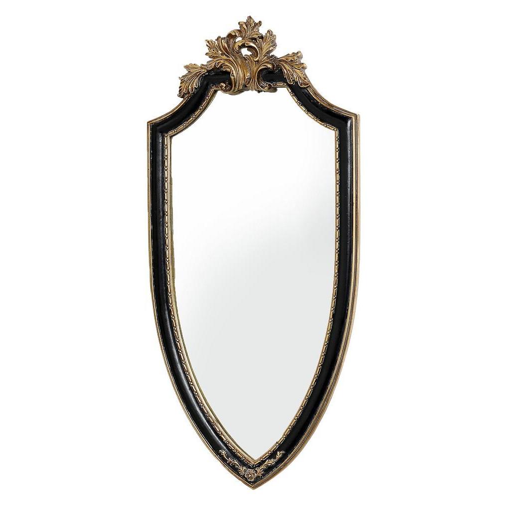 Wall Mirror Gold Black