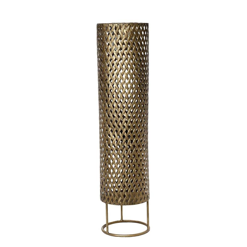 Metal Lamp Gold Long