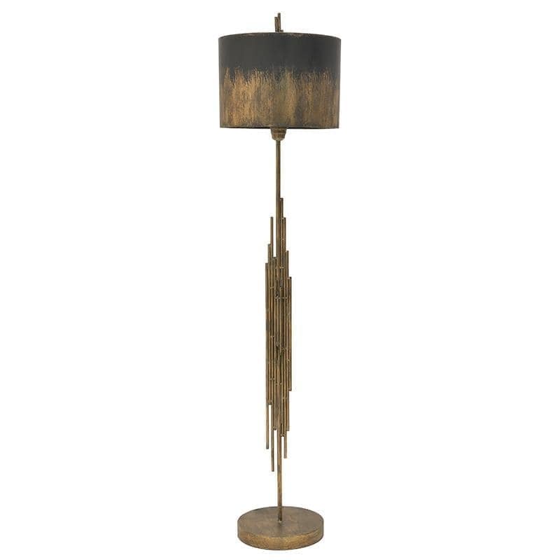 Floor Lamp Gold&Black