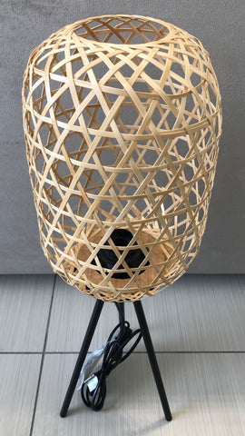 Lamp Metal /Bamboo