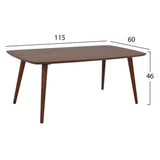 Pavilion Coffee table walnut 115*60