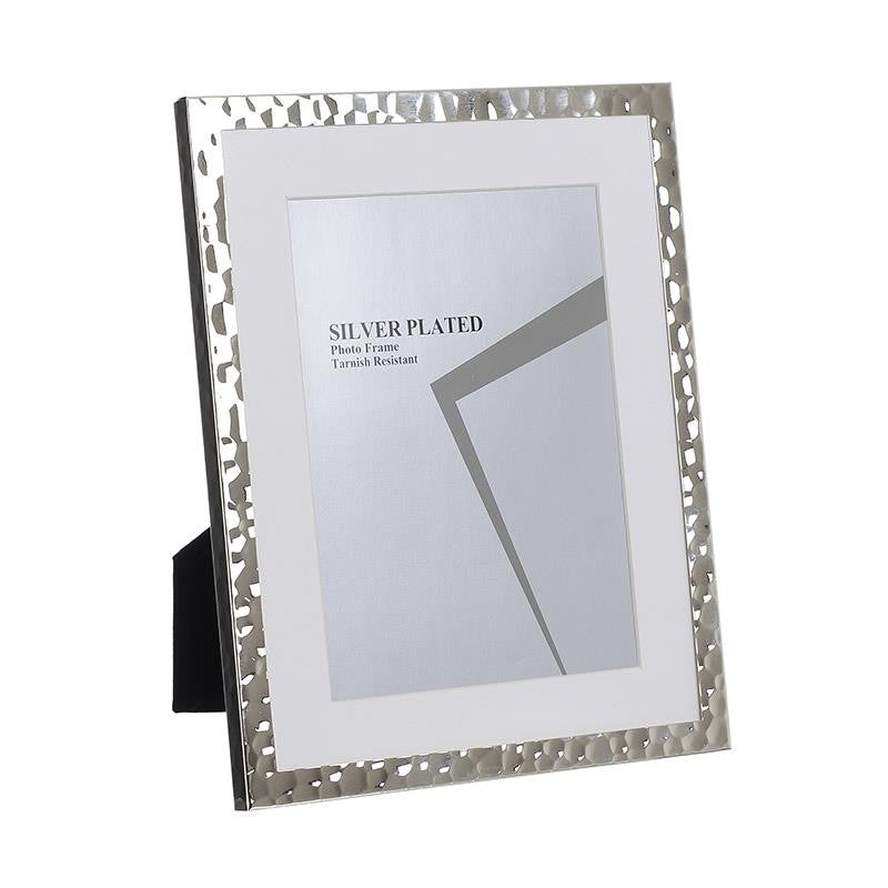 Photo Frame Metallic Silver