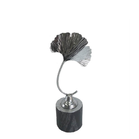 Table Decor Silver Flower