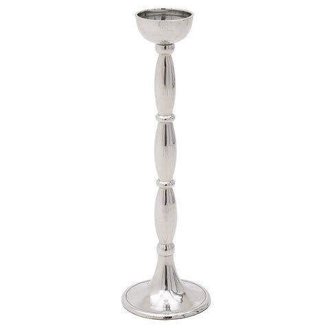Candle Holder Silver Tall