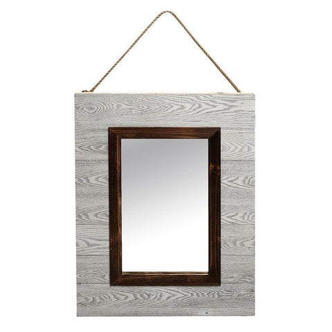 Mirror Wooden Light